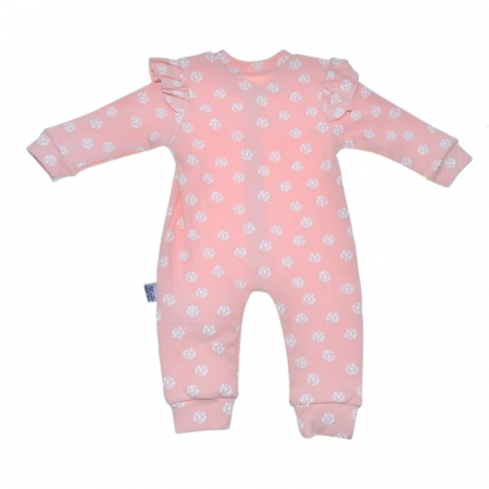 Set doua piese salopeta si bentita pentru fete Mini Junior SALMJ-39, Roz [1]