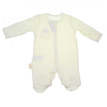 Salopeta cu maneca lunga pentru fete Mini Junior SALMJ-5, Galben [2]