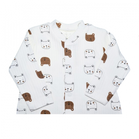 Salopeta cu maneca lunga pentru copii Mini Junior SLP-MJ26, Multicolor [2]