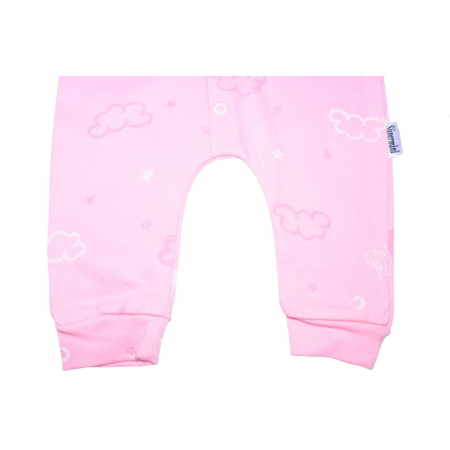 Salopeta cu maneca lunga pentru fete Mini Junior SLP-MJ29, Roz [3]