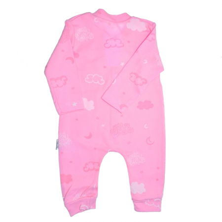 Salopeta cu maneca lunga pentru fete Mini Junior SLP-MJ29, Roz [1]