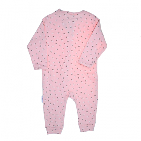 Salopeta cu maneca lunga pentru fete Mini Junior SLP-MJ36, Roz [1]