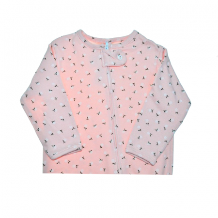 Salopeta cu maneca lunga pentru fete Mini Junior SLP-MJ36, Roz [2]