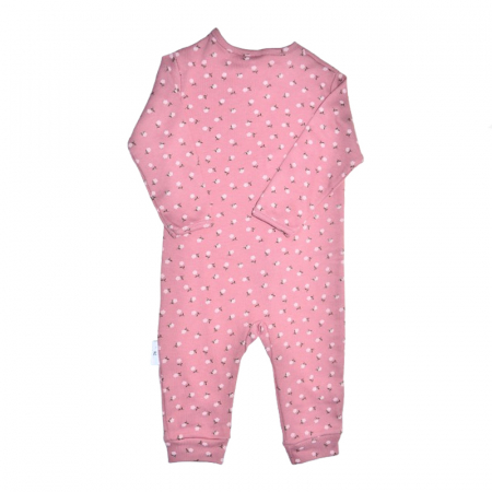 Salopeta cu maneca lunga pentru fete Mini Junior SLP-MJ38, Roz [1]