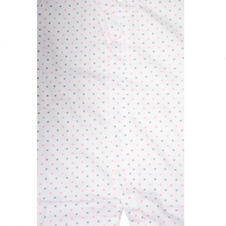 Salopeta cu maneca lunga pentru fete Mini Junior SLPP-13, Roz [2]