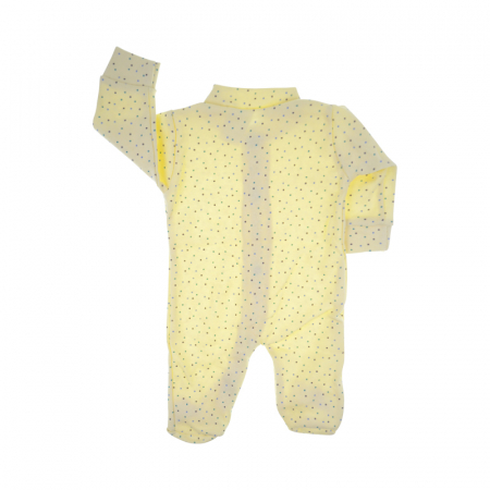 Salopeta cu maneca lunga pentru fete Mini Junior SPFMJ-1210, Galben [2]