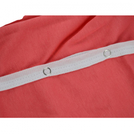 Salopeta cu maneca lunga pentru fete Pifou Model 32 M32-CO2-62, Coral [1]