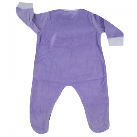 Salopeta cu maneca lunga pentru fete Pifou Model 32 M32-MO1-58-62 cm, Mov [1]