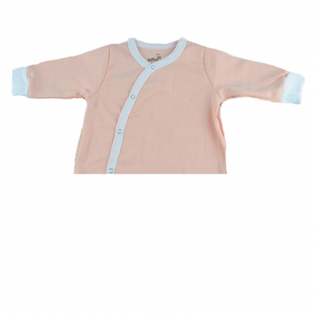 Salopeta cu maneca lunga pentru fete Pifou Model 32 M32-RR, Crem [1]