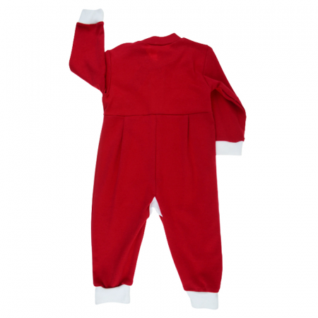 Salopeta cu maneca lunga pentru fete Pifou PF56483-86, Rosu [1]
