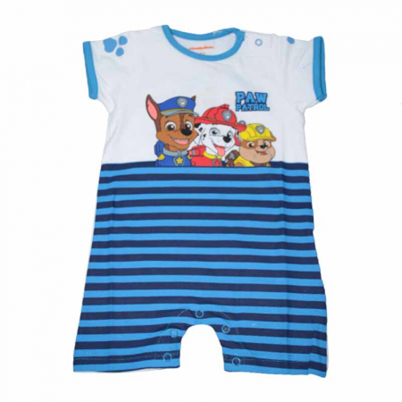 Salopeta de vara pentru baieti E Plus M 893563A, Alb [0]