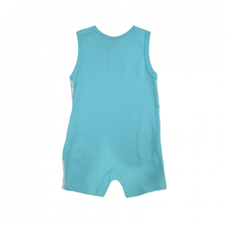 Salopeta de vara pentru baieti Koala 04-351-80-cm, Turcoaz [2]