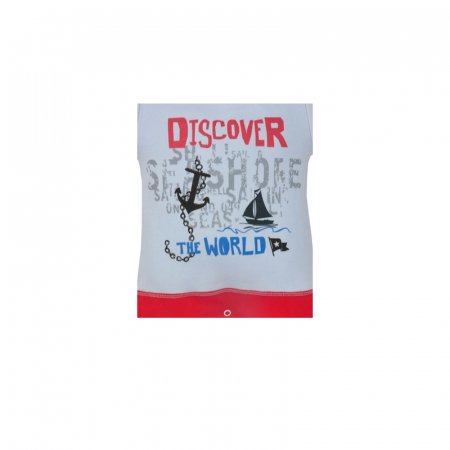 Salopeta de vara pentru baieti Koala Discover 3006RA1-62-cm, Multicolor [1]