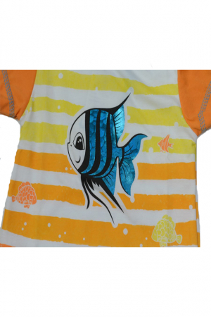 Salopeta de vara pentru baieti Koala Merlin 05-9912-62-cm, Portocaliu [1]