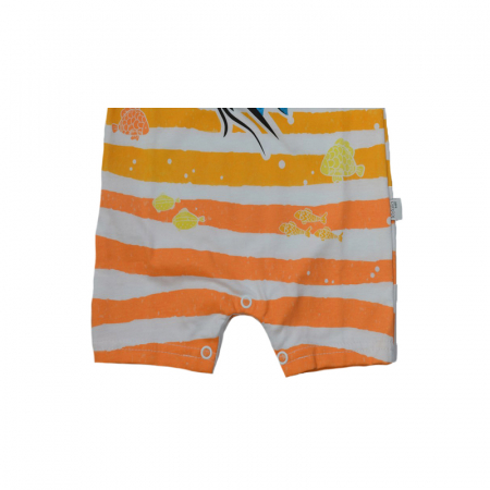 Salopeta de vara pentru baieti Koala Merlin 05-9912-62-cm, Portocaliu [2]