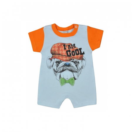 Salopete bebelusi vara baieti - Salopeta de vara pentru baieti Koala Pies I Kot 04-833AP1_62 cm, Albastru