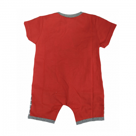 Salopeta de vara pentru baieti Koala Wolf 05-312R_62 cm, Rosu [1]