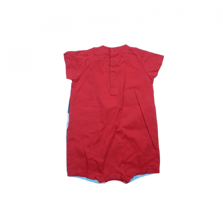 Salopeta de vara pentru baieti Sun City Mickey Mouse ER0049-67-cm, Multicolor [1]