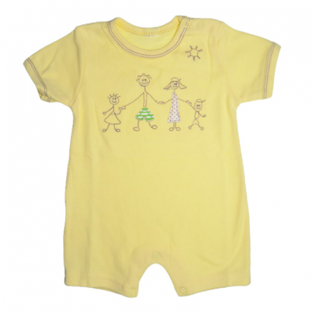 Îmbrăcăminte băieți - Salopeta de vara pentru copii Koala Summer 2011G, Galben