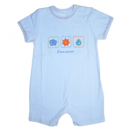 Îmbrăcăminte băieți - Salopeta de vara pentru baieti Koala Summer 2014A, Albastru