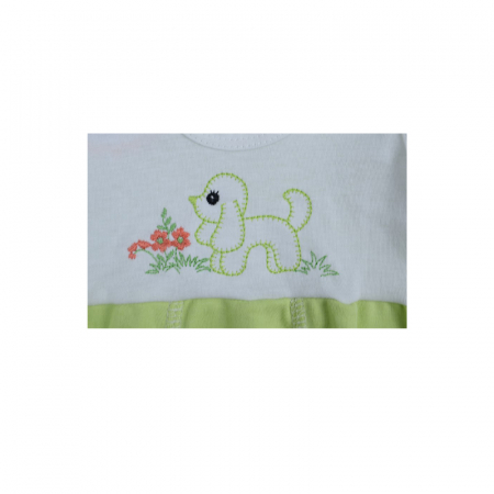 Salopeta de vara pentru copii Pifou 66-25-66-70-cm, Verde [1]