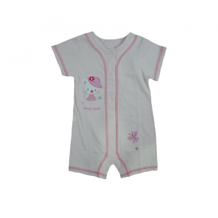 Salopete bebelusi vara fete - Salopeta de vara pentru fete Koala 02-767-74-cm, Roz
