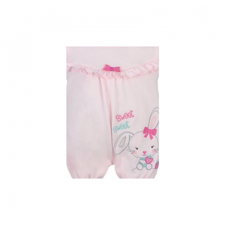 Salopeta de vara pentru fete Koala Truskawka 04-398-80, Roz [1]