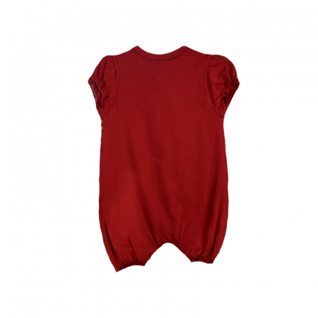 Salopeta de vara pentru fete Wendee BV04000130-68-74-cm, Rosu [1]