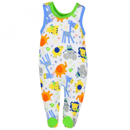 Salopete bebelusi baieti - Salopeta fara maneci pentru copii Koala Zoo 3170V-62-cm, Multicolor