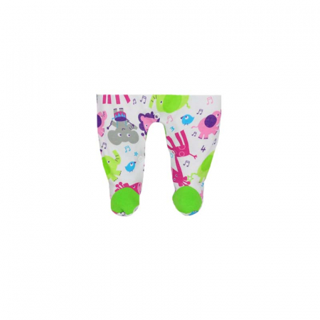 Salopeta fara maneci pentru fete Koala Zoo 3170-62-cm, Multicolor [1]