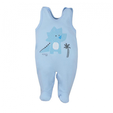 Salopete bebelusi baieti - Salopeta pentru baieti Koala Farma 08-138A-62-cm, Albastru