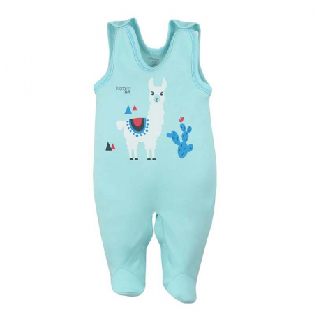Salopeta fara maneci pentru baieti Koala Happy Baby 07-484T-62-cm, Turcoaz [0]