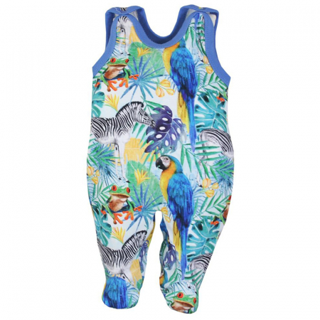 Salopete bebelusi baieti - Salopeta fara maneci pentru baieti Koala Madagaskar 08-274_62 cm, Multicolor