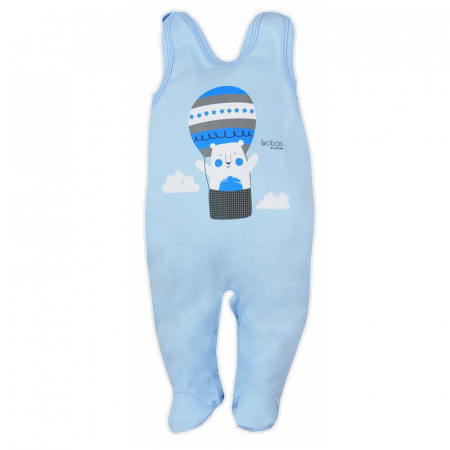 Salopete bebelusi baieti - Salopeta fara maneci pentru baieti Koala Mini Baby 3919-74-cm, Albastru