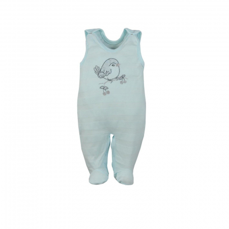 Salopete bebelusi baieti - Salopeta fara maneci pentru baieti Koala Sikorka 08-300AL_68 cm, Albastru