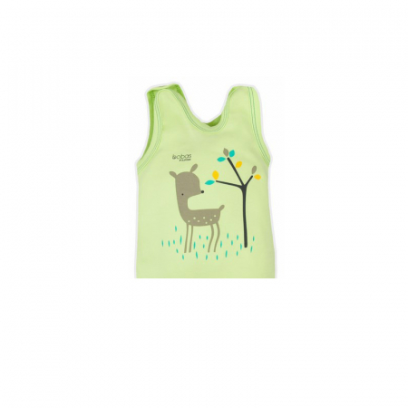 Salopeta fara maneci pentru copii Koala Mini Baby 3919V-74-cm, Verde [1]