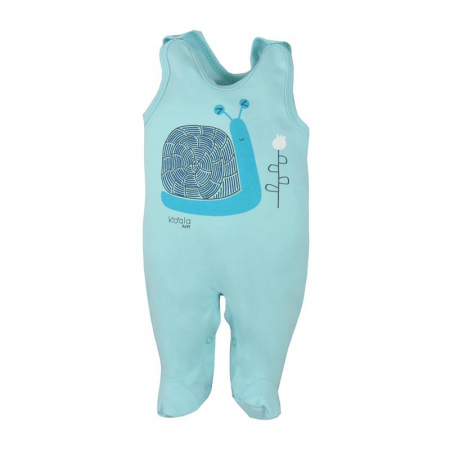 Salopete bebelusi baieti - Salopeta pentru baieti Koala Farma 08-138T-62-cm, Turcoaz