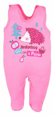 Salopete bebelusi fete - Salopeta fara maneci pentru fete Koala Jezyk 3218-R-86-cm, Roz