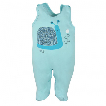Salopeta pentru baieti Koala Farma 08-138T-62-cm, Turcoaz [0]