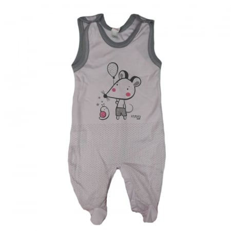 Salopete bebelusi fete - Salopeta pentru fete Koala Myska Bambus 05-748-62-cm, Roz