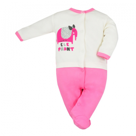 Salopete bebelusi fete - Salopeta pentru fete Koala Play Time 3815F-68-cm, Fucsia