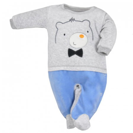 Salopete bebelusi baieti - Salopeta cu maneca lunga pentru baieti Koala Baloo 07-576-68-cm, Multicolor