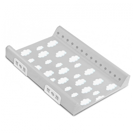 Saltea de infasat - Saltea de infasat rigida 70 x 49 x 3 cm pentru bebelusi Sensillo SILLO-0727, Gri
