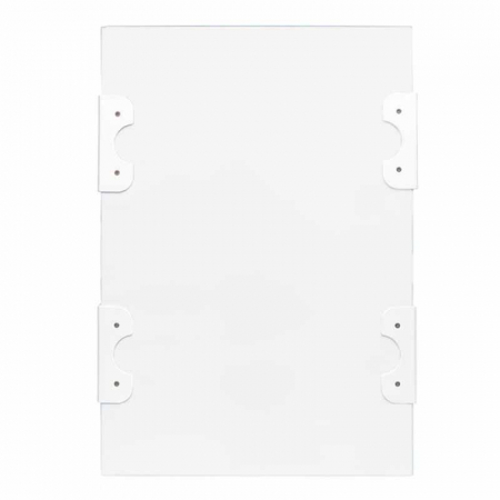 Saltea de infasat rigida 70 x 50 x 3 cm pentru bebelusi Albero Mio 341620, Alb [1]