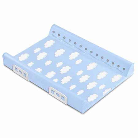 Saltea de infasat - Saltea de infasat rigida 70 x 49 x 3 cm pentru bebelusi Sensillo SILLO-136282, Albastru
