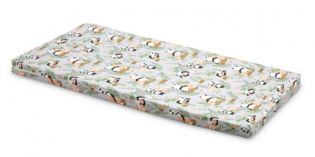 Saltele copii pentru patut - Saltea din spuma poliuretanica 120 x 60 x 6 cm Sensillo 395302, Multicolor