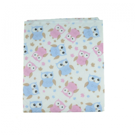 Aleze si chilotei scutec - Aleza impermeabila de infasat 55 x 70 cm Akuku A0254, Multicolor