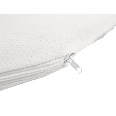 Saltea din nuca de cocos, pentru landou 75 x 35 x 3 cm Sensillo 527670, Alb [1]