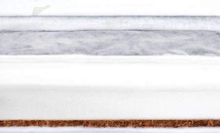 Saltea Sensillo Hrisca-Spuma-Cocos Luxe Aloe Vera, 120 x 60 x 11 cm 523825, Alb [1]