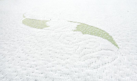 Saltea Sensillo Hrisca-Spuma-Cocos Luxe Aloe Vera, 120 x 60 x 11 cm 523825, Alb [3]